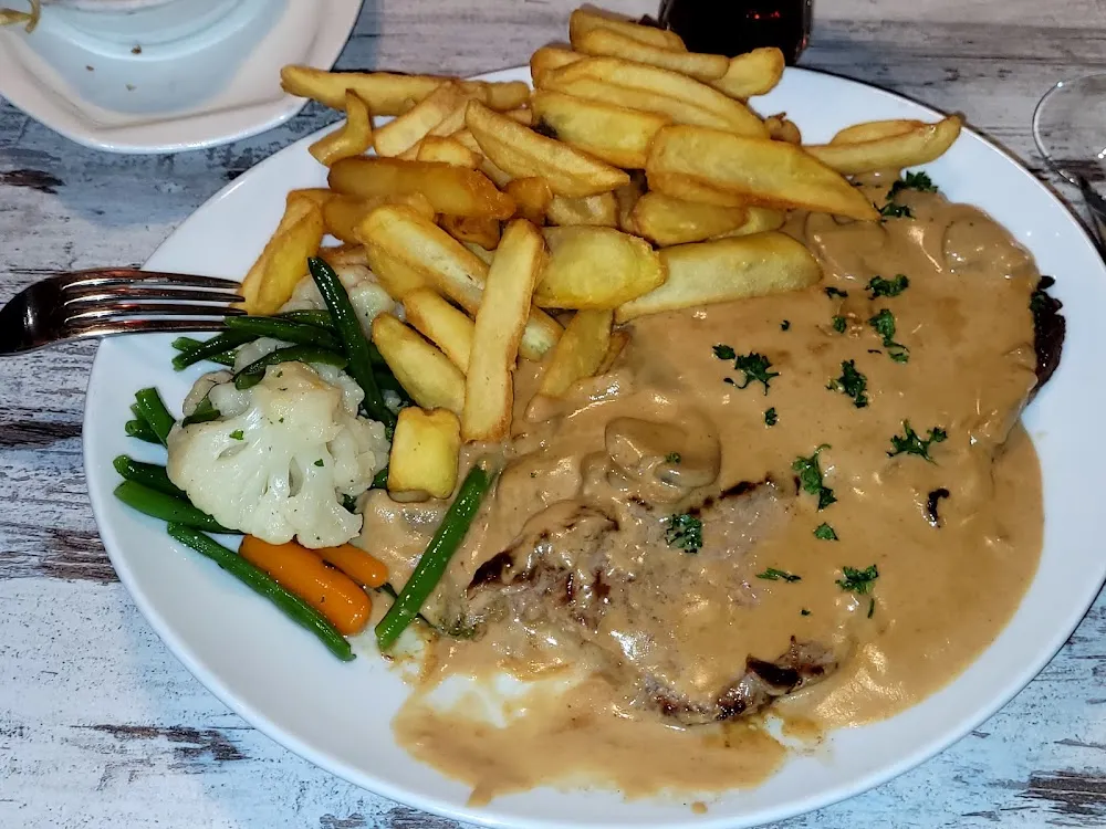 Escalope À la Crème